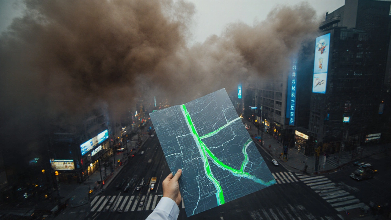 Health consequences of polluted air
