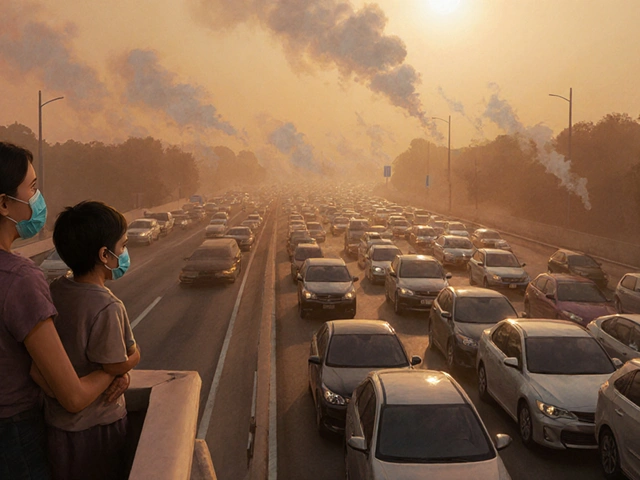 How Traffic Congestion Worsens Urban Air Quality