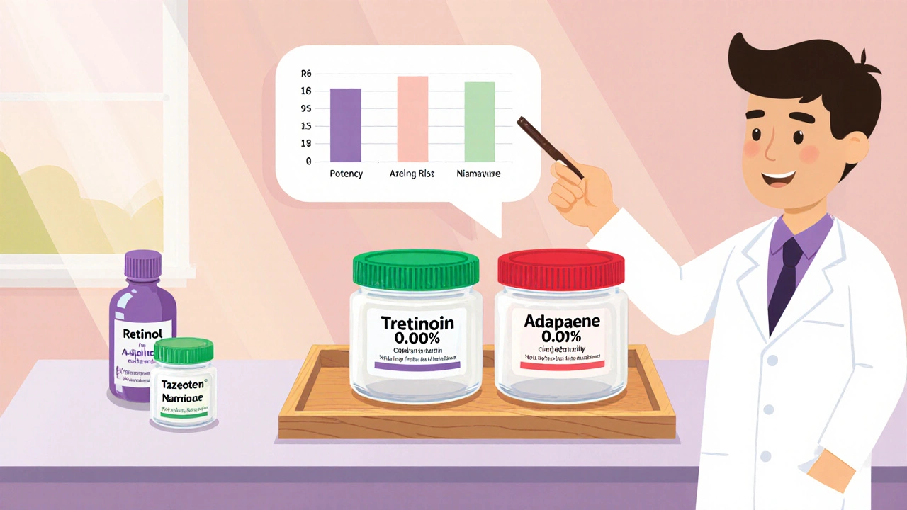 Tretinoin 0.025% vs Topical Alternatives: Pros, Cons & Best Uses