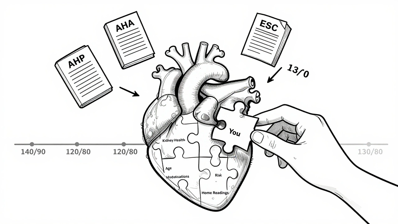 Heart made of puzzle pieces labeled with health factors, being personalized by the patient.