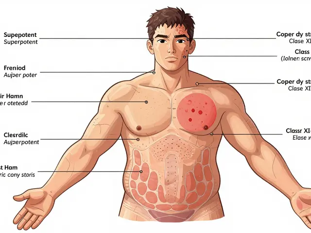 Topical Steroid Potency Chart: How to Choose the Right Strength and Avoid Skin Damage