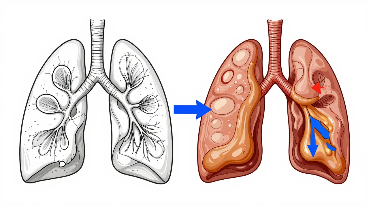 Chronic Bronchitis vs. Emphysema: Key Differences in COPD Components
