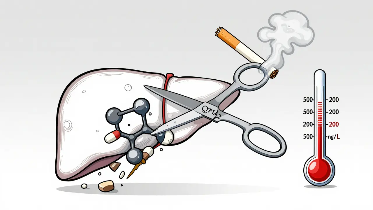 Clozapine and Tobacco Smoke: How Smoking Changes Your Medication Levels