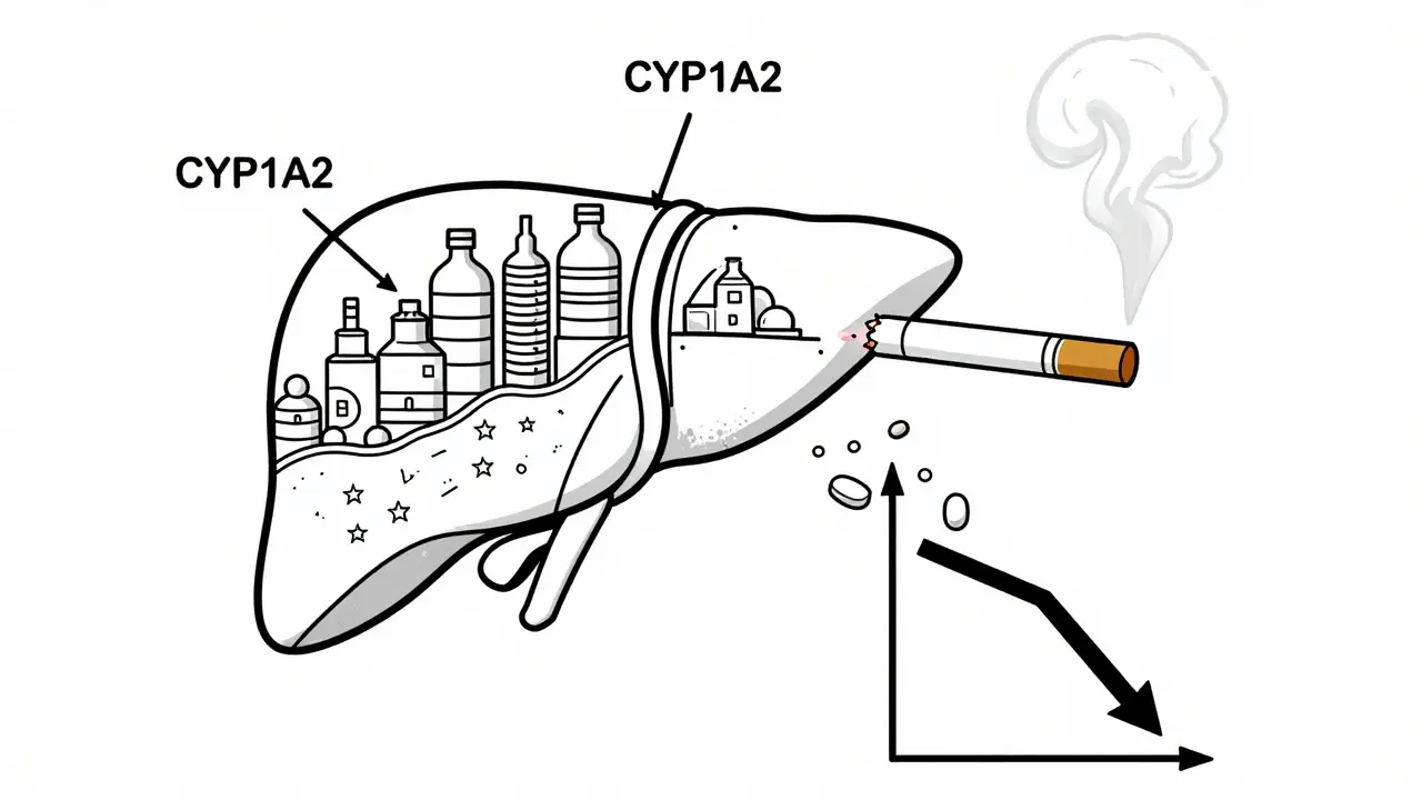 Clozapine and Tobacco Smoke: How Smoking Changes Your Medication Levels