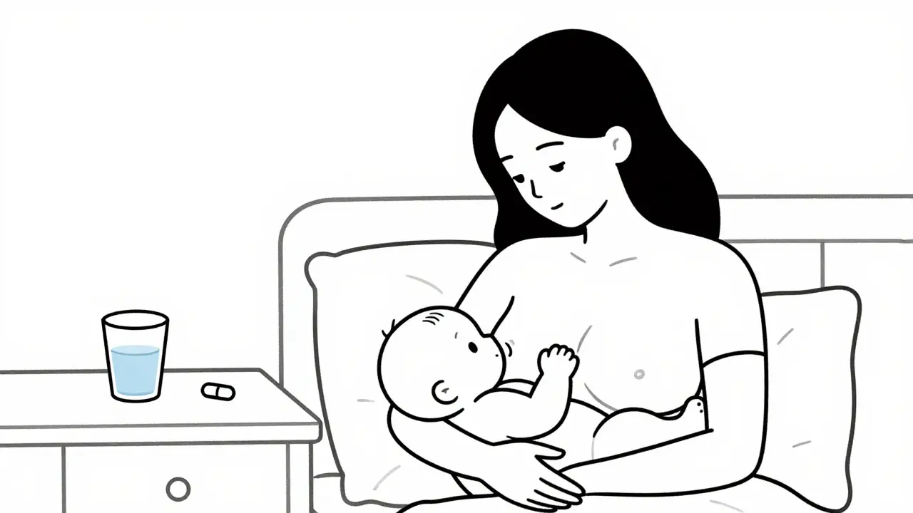 How to Time Medication Doses to Reduce Infant Exposure During Breastfeeding